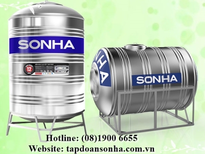Bảng giá bồn nước inox Sơn Hà mới nhất