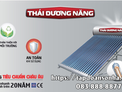 Đại lý bán máy nước nóng năng lượng mặt trời Sơn Hà giá rẻ uy tín