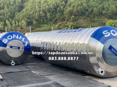 Đại lý phân phối bồn inox Sơn Hà giá tốt