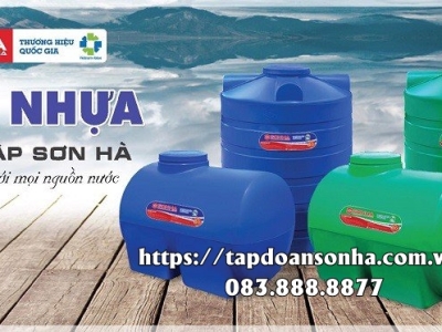 Đại lý phân phối bồn nhựa Sơn Hà tại HCM
