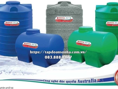 Đại Lý Phân Phối Chính Hãng Bồn Nước Nhựa Sơn Hà 5000l