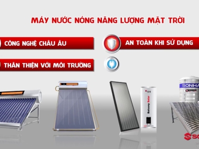 Địa chỉ máy nước nóng năng lượng mặt trời Sơn Hà tại Phú Quốc