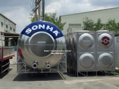 Đơn vị phân phối bồn nước inox Sơn Hà tại Bạc Liêu