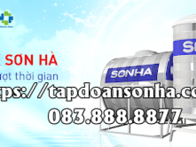 Đơn vị phân phối bồn nước inox Sơn Hà tại Cà Mau