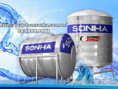 Đơn vị phân phối bồn nước inox Sơn Hà tại Tiền Giang