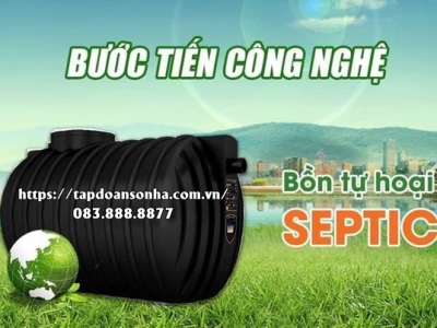 Đơn vị phân phối bồn tự hoại Septic Sơn Hà tại An Giang