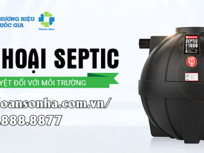 Đơn vị phân phối bồn tự hoại Septic Sơn Hà tại Đà Lạt