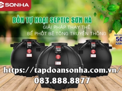 Đơn vị phân phối bồn tự hoại Septic Sơn Hà tại quận 5