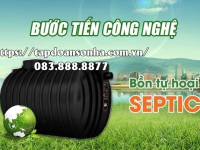 Đơn vị phân phối bồn tự hoại Septic Sơn Hà tại Quận 9