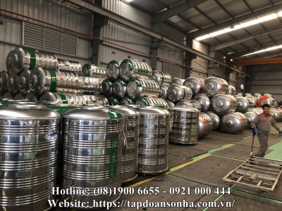 Bồn nước inox Sơn Hà tại Chương Mỹ / GIÁ GỐC TẬN XƯỞNG