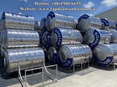 Bồn nước inox Sơn Hà tại Vĩnh Phúc / MIỄN SHIP, GIÁ TẬN XƯỞNG