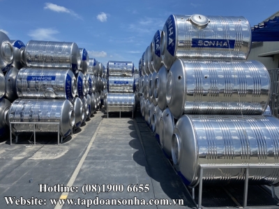Bồn nước inox Sơn Hà tại Thanh Xuân / ĐẦY ĐỦ BỒN CHÍNH HÃNG