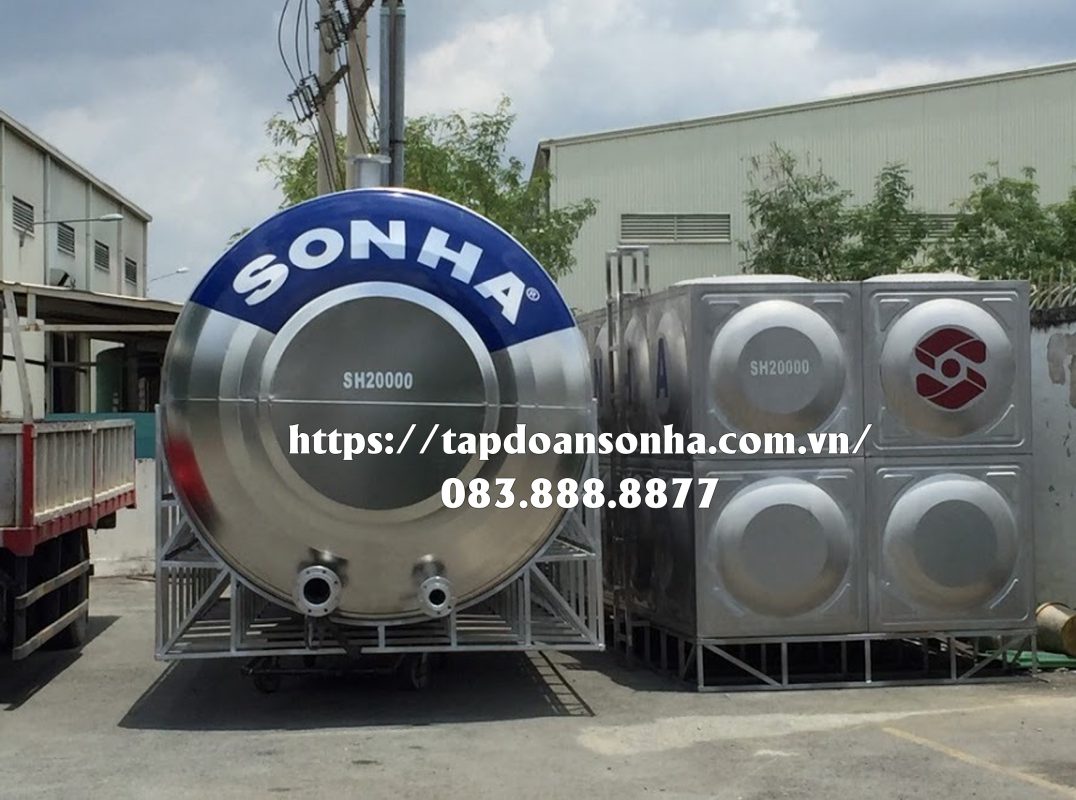 Đơn vị phân phối bồn nước inox Sơn Hà tại Đà Nẵng