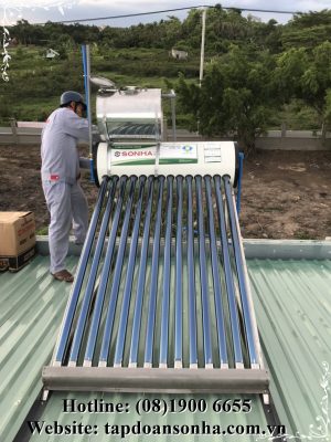 Dịch vụ sửa chữa máy nước nóng năng lượng mặt trời Sơn Hà trọn gói